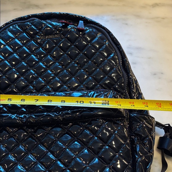 MZ Wallace Metro Deluxe Backpack black lacquer - Picture 10 of 10